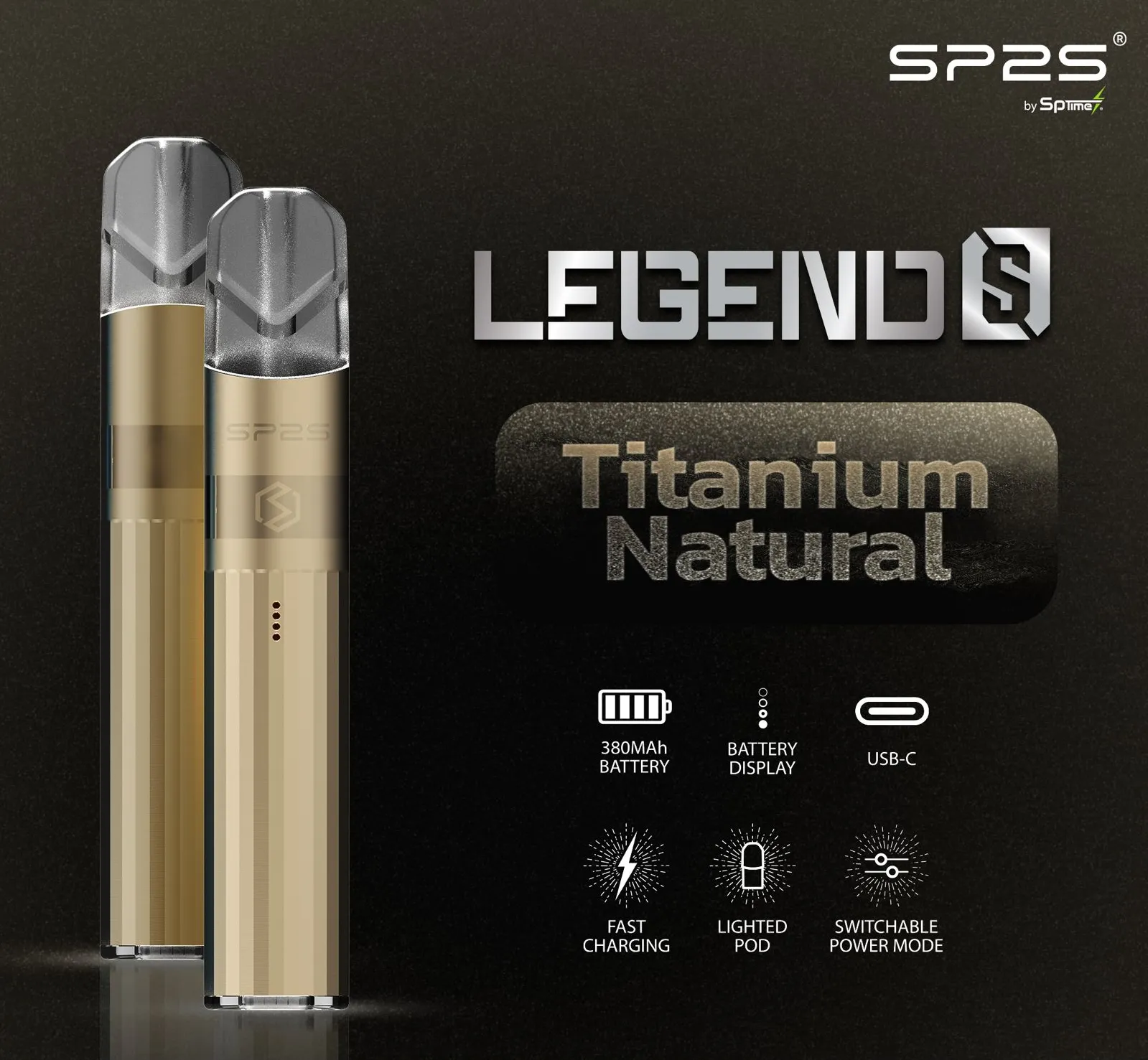 SP2S鈦色主機